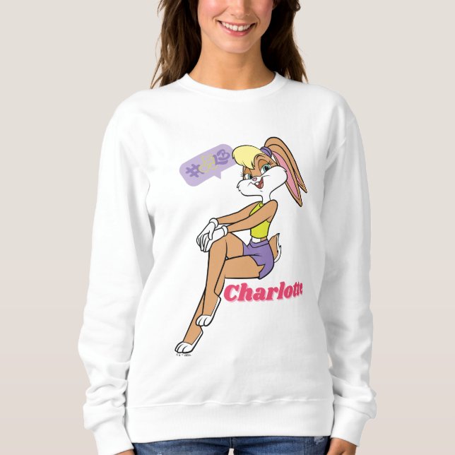 Lola Sitting Sweatshirt (Front)