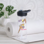 Lola Sitting Water Bottle<br><div class="desc">Lola Bunny is always ready to have some fun. This image is perfect for any fan of Lola Bunny or Looney Tunes. Her sassy smile and sporty attire are iconic, making her the perfect design to personalize anything from phone cases to tote bags. Let Lola add a touch of cartoon...</div>