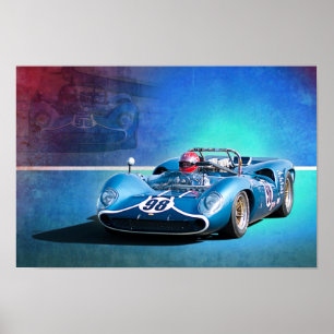 Lola T70 Poster