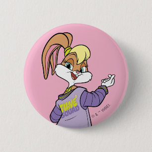 Lola TUNE SQUAD™ Varsity Heart Button