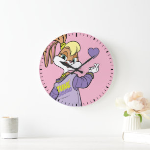 Lola TUNE SQUAD™ Varsity Heart Large Clock