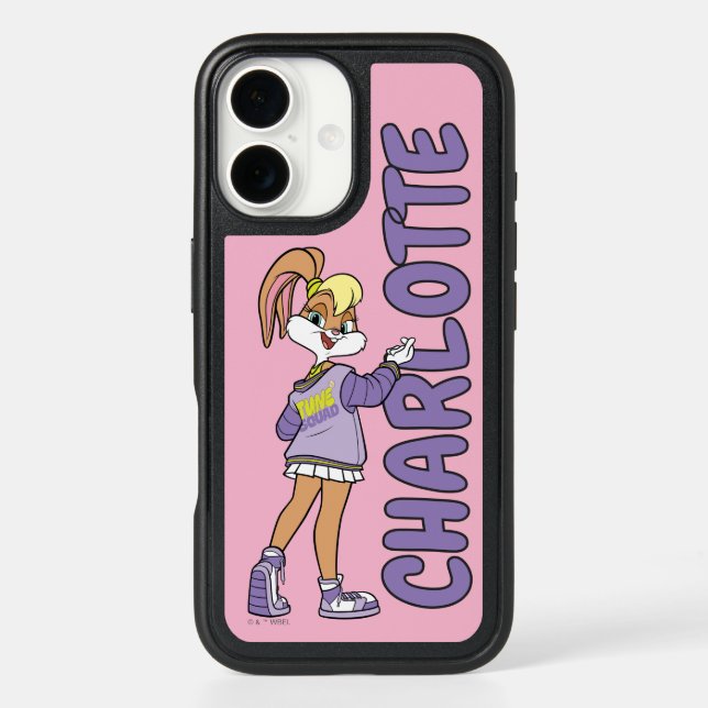 Lola TUNE SQUAD™ Varsity Heart Otterbox iPhone Case (Back)