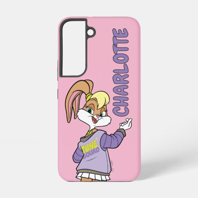 Lola TUNE SQUAD™ Varsity Heart Samsung Galaxy Case (Back)