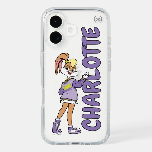Lola TUNE SQUAD™ Varsity Heart Speck iPhone Case (Front)