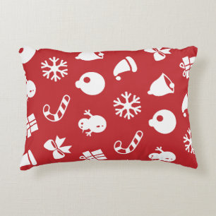 Lolailo 12 Merry Christmas/Feliz Navidad Accent Pillow