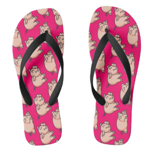 Lolailo 19 Oink Oink Flip Flops