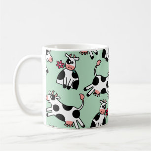 Lolailo 22 Flower Power Cow Coffee Mug