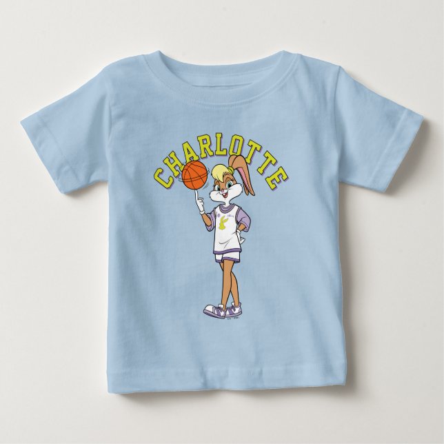 Lola's Basketball Spin Baby T-Shirt (Front)