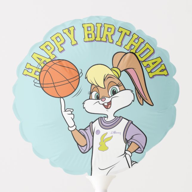 Lola's Basketball Spin Balloon (Front)