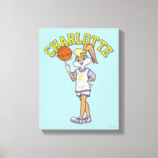 Lola's Basketball Spin Canvas Print (Front)