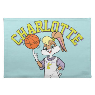 Lola's Basketball Spin Cloth Placemat
