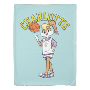 Lola's Basketball Spin Duvet Cover