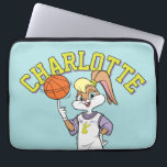 Lola's Basketball Spin Laptop Sleeve<br><div class="desc">Swish into style with Lola's Basketball Spin! This dynamic image captures Lola Bunny's playful spirit as she twirls a basketball with effortless grace. Her iconic jersey and confident stance make this design a slam dunk for any Looney Tunes fan. Personalize your Zazzle gear – from comfy tees to eye-catching mugs...</div>