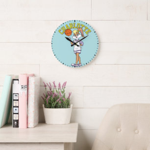 Lola's Basketball Spin Large Clock