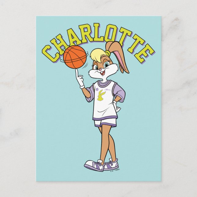 Lola's Basketball Spin Postcard (Front)