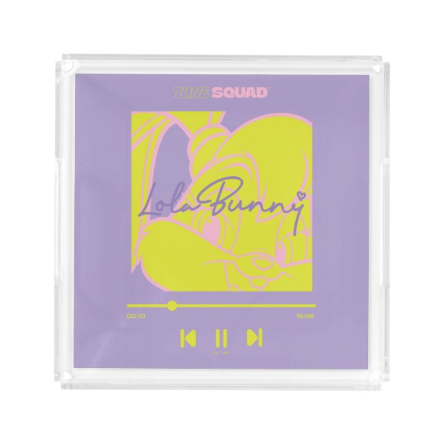 Lola's Music Player Acrylic Tray (Front)