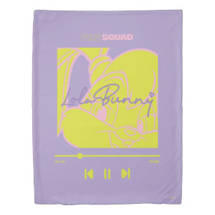 Lola's Music Player Duvet Cover
