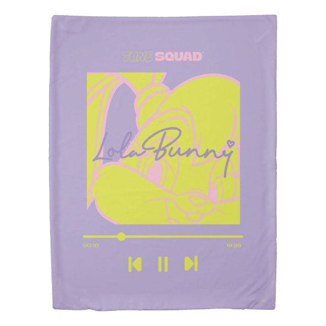 Lola's Music Player Duvet Cover (Front)