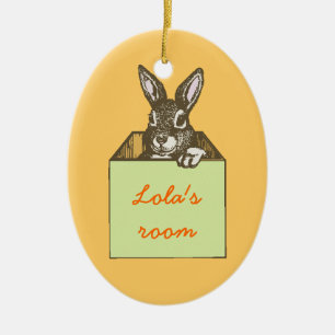 Lola's room ceramic ornament