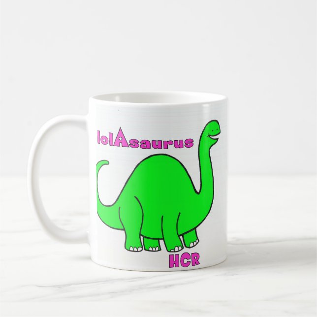 lolAsaurus Mug (Left)