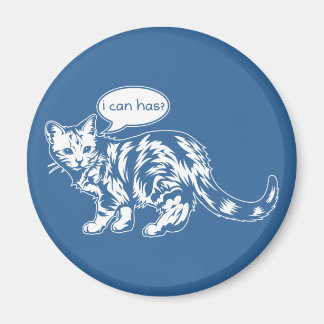 lolcat - i can has? magnet