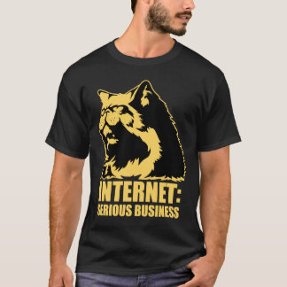 lolcat the internet is serious business T-Shirt