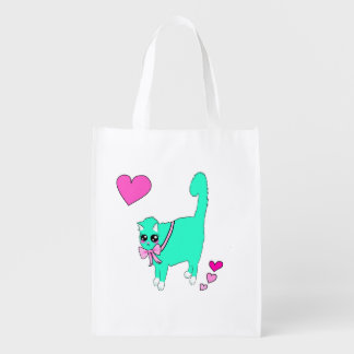 Lolita Dream Cat Grocery Bag