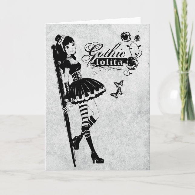 Lolita greeting card (Front)