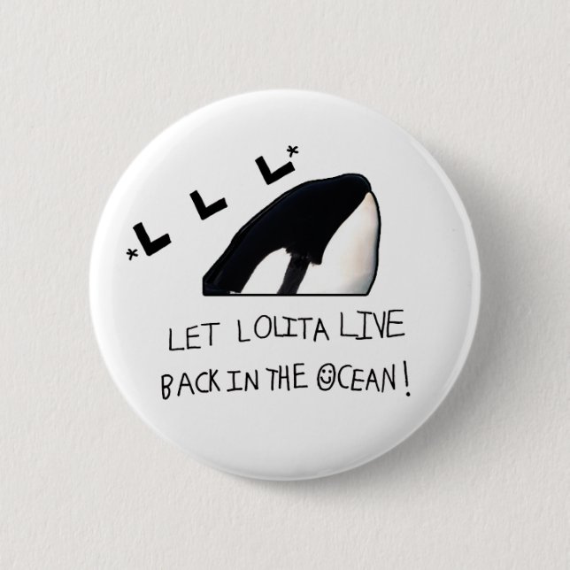 Lolita Retirement Button (Front)