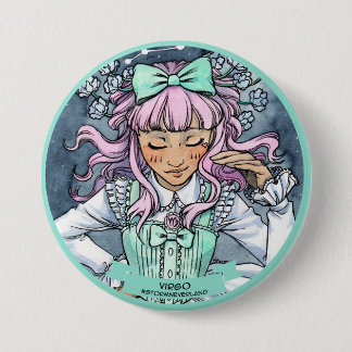 Lolita Zodiac: Virgo Pinback Button