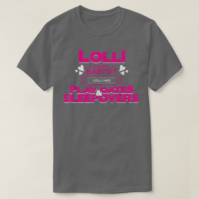 Lolli Grandma  for Mother's Day  T-Shirt (Design Front)