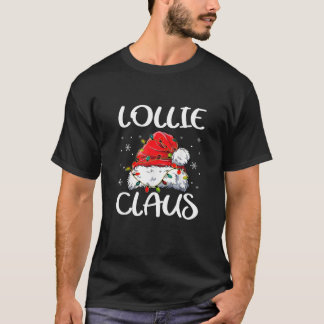 Lollie Claus Christmas Pajama Family Matching Xmas T-Shirt