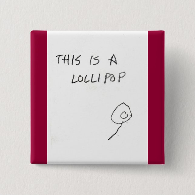 lollipop button (Front)