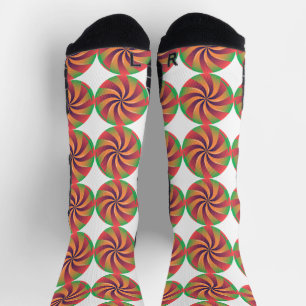 lollipop Candy Image Printed Causal Men Women Socks