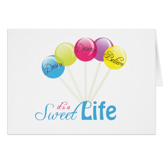 lollipop design (Front Horizontal)