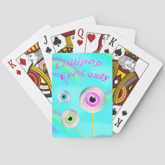 Lollipop Eye Candy - pretend to be an advertisemen Poker Cards