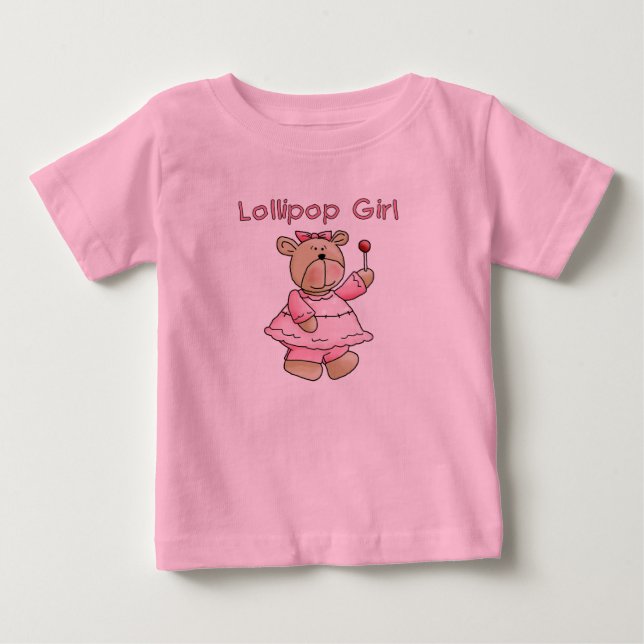 Lollipop Girl  Baby T-Shirt (Front)