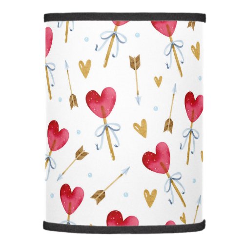 Lollipop Hearts Lamp Shade