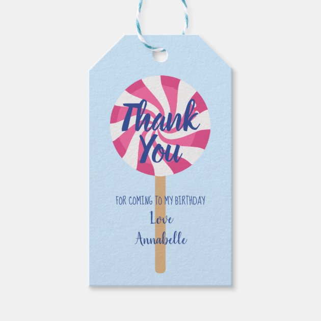 Sweetie LOVE IS SWEET Favour Gift Tags "Thank you" Rustic Label Candy 