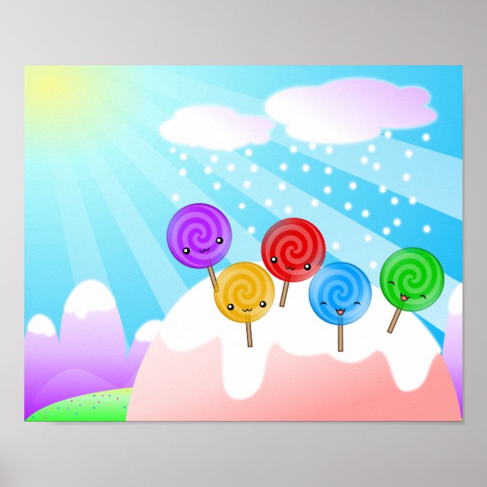 Lollipop Land Poster