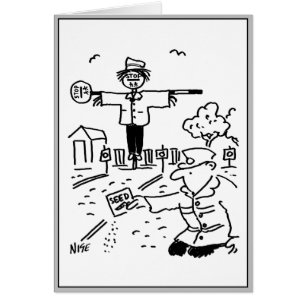 Lollipop Man is Gardening Cards