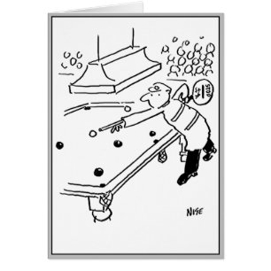 Lollipop Man is Playing Snooker Cards