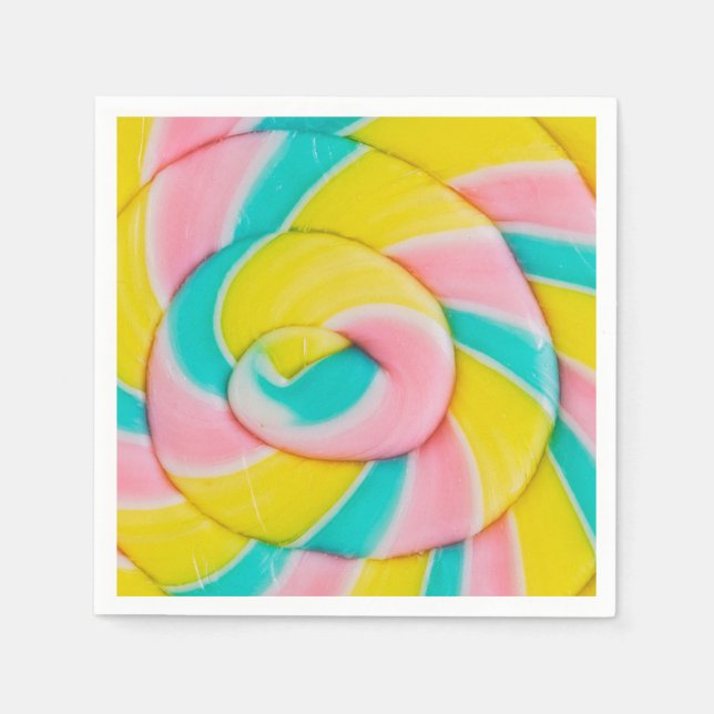 Lollipop paper napkins (Front)