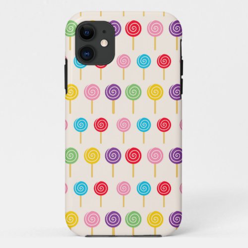 Lollipop pattern iPhone 11 case