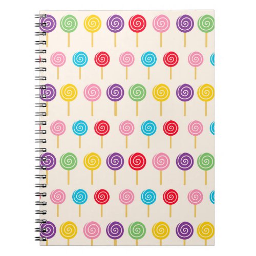 Lollipop pattern notebook