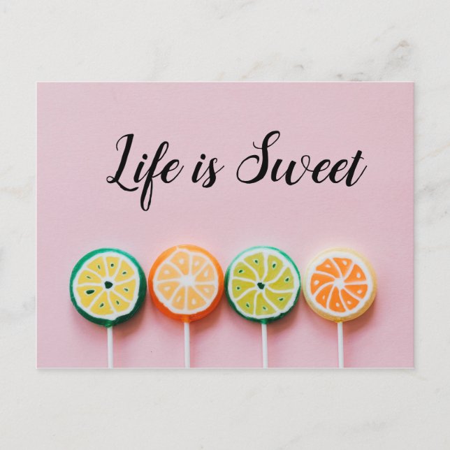 Lollipop Post Card (Front)