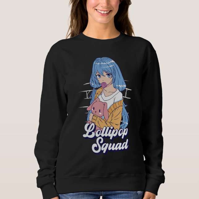 Lollipop Squad Candy Lollipop Sweets Sweatshirt (Front)