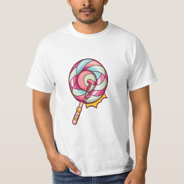 lollipop sticker T-Shirt (Front)