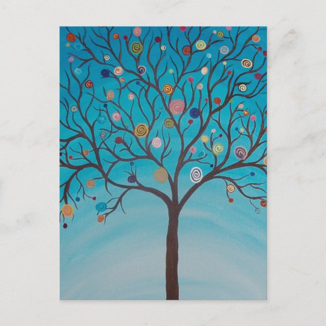 Lollipop Tree Postcard (Front)