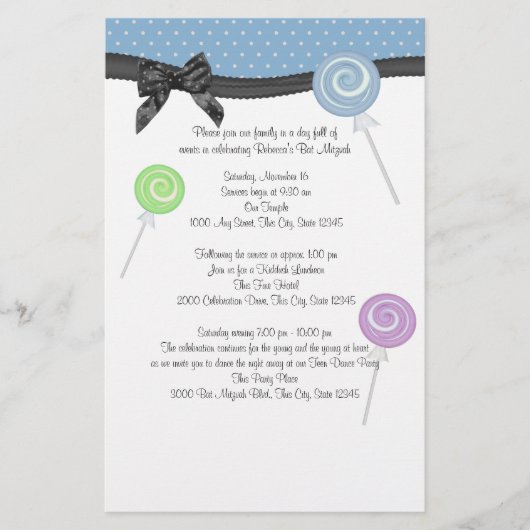 Lollipops and Polka Dots (Front)